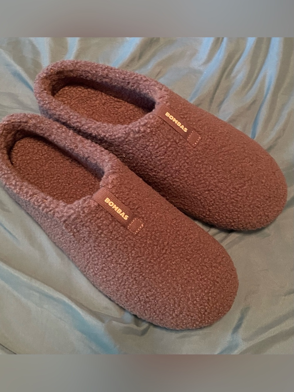 NWOT Bombas Sunday Slippers - Gray - Memory Foam Footbed - USA Size 13